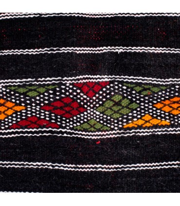Tapeçaria de lã berbere - Kilim Aswad - 120 x 52 cm