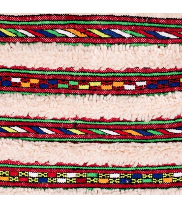 Arazzo berbero in lana - Kilim Abiad - 128 x 74 cm