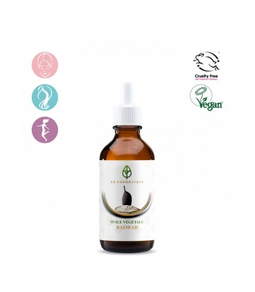 Huile végétale BAOBAB - 30 ml - KB Cosmetique