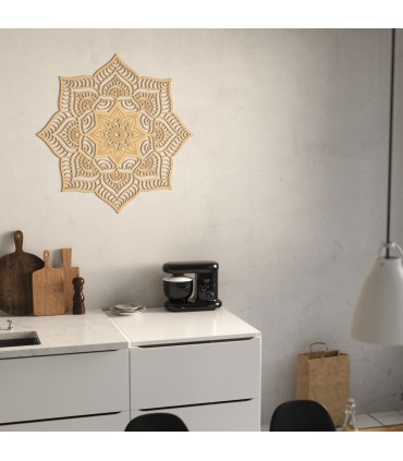 Wooden Mandala - Home Decoration - Feng Shui