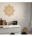 Mandala de Madeira - Decoração de Casa - Feng Shui