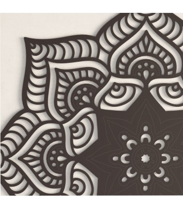 Mandala in legno - Decorazione per la casa - Feng Shui