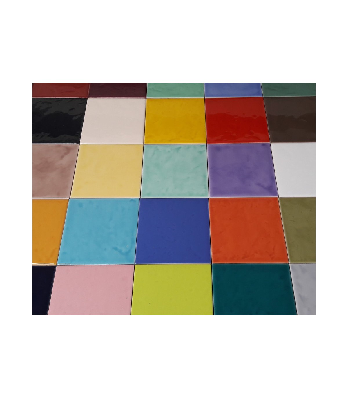 Azulejos De Cerámica Marroquíes Hechos A Mano | 1000 Piezas De 5mm | Verde Pálido WG05 | Ideal Para Mosaicos Y Manualidades