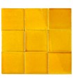 Azulejo Zellige Marrocos - 10 x 10 cm AMARELO MEL