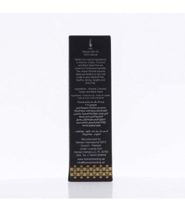 Huile capillaire MIRACLE - Argan - REPARATEUR CHEVEUX - HEMANI