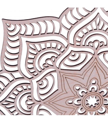 Wooden Mandala - Home Decoration - Feng Shui