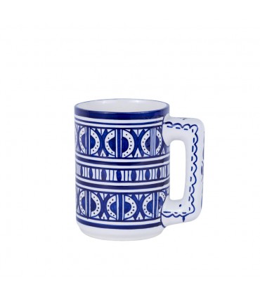 Taza Cerámica Fez  - Pintado a mano - Modelo SAHNEIN