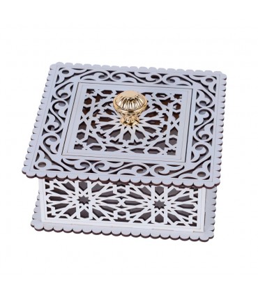 Scatola in Legno - Modello Generalife - Taglio Laser - Varie Dimensioni