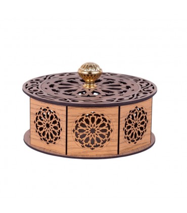 Cajita Madera Octogonal -  Múltiples Usos - Modelo Jatab