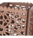 Porte-crayon en bois - Modèle Alhambra - 12 cm - Découpé au laser