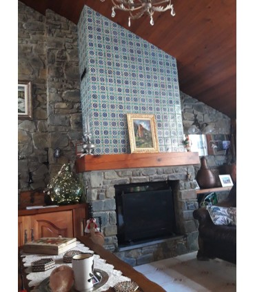 Al-Andalus - carreaux faits à la main 10 cm - plusieurs motifs - - modèle 36