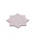 Estrella De Madera - 8 Puntas - 4 mm Grosor - Medidas personalizadas