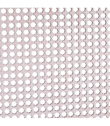 Laser Cut Wood Lattice - Andalusian Geometric - Nafida Model - 100 x 60 cm