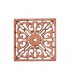Wooden Coasters - Geometric Motifs - 8.3 cm Diameter Assorted Models