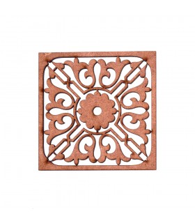 Salva-mesa/Porta Pratos - Madeira - 20 cm Diâmetro - Modelos Sortidos