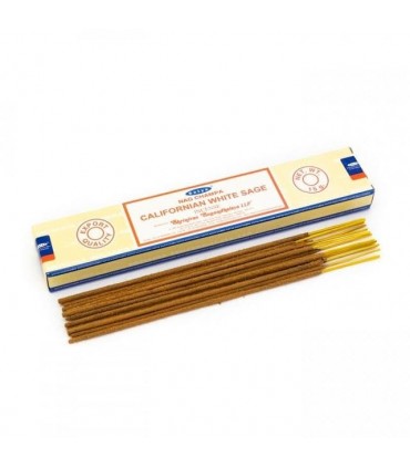 Bastoncini Di Incenso Salvia Bianca Californiana - Salvia Bianca Californiana - Nag Champa - Satya - 15gr