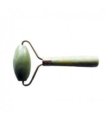 Rolo de Pedra Jade Lisa - Anti-rugas - Circulação Sanguínea - Massajador