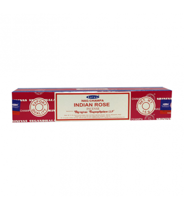 Indian Rose Incense Sticks - Indian Rose - Nag Champa - Satya - 15gr