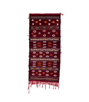 Tapete Berbere de Lã - Modelo Saguira - 88 x 41 cm