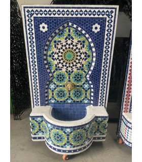 Mosaic Fountain 100 x 60 cm Morocco - Unique Piece