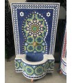 Fontana Mosaico 100 x 60 cm Marocco - Pezzo Unico