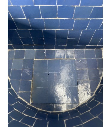 Fontaine en mosaïque 100 x 60 cm Maroc - Pièce unique