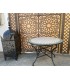 Mosaic Table - Round GREEN - Fez Tiles - Model AKHDAR MUDAWAR