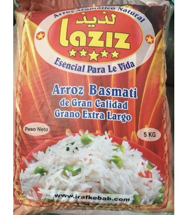 Arroz Basmati Aromático de 1ª Qualidade - Basmati Paquistanês - 5kg