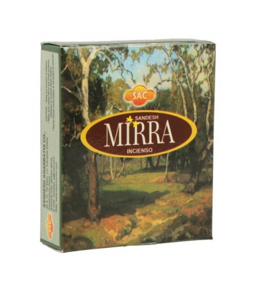 Myrrh Incense Cones - Sac - 10 Cones