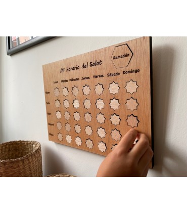 Horaire de la prière - Mois d'apprentissage de l'année - L'islam pour les enfants