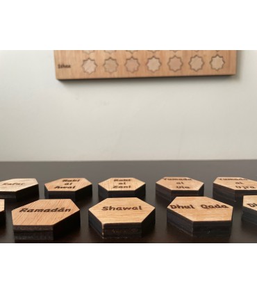 Programma Salat - Mesi di apprendimento dell'anno - Islam per bambini