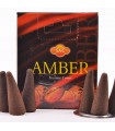 Encens Aromatique Cônes Ambar - Sachet - 10 Cônes