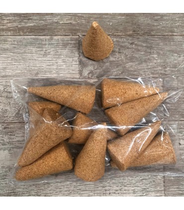 Rosmarin Aromatic Cones Weihrauch - Aarti - 12 Cones