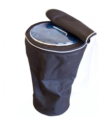 Darbuka Alexandria + Cover + Spare Patch - RED LEOPARD Model