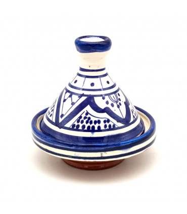 Mini étagère à épices décorée Tajin - Artisanat ASFI - Modèle TETUAN