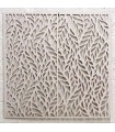 Traliccio in legno bianco - Design autunnale - 120 x 120 cm