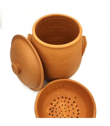 Cous Cous Marocchino in Argilla senza Smalto - Modello Suksu