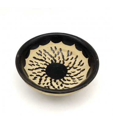 Cuenco cerámica Marroqui terracota Barro Pintado con Brea Natural  - Desinfectante Natural - Refrescante - Modelo Kitran