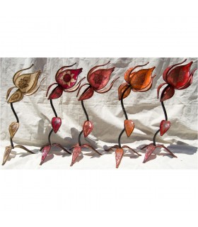 Lampara Piel - Flor Grande - Varios Colores - NOVEDAD