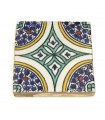 Andalusische Fliese - Nazari Mosaik - 10 cm - Handgefertigt - Modell 77
