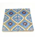 Carrelage Andalou - Mosaïque Nazari - 10 cm - Fait Main - Modèle 79