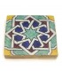Azulejo Andaluz - Mosaico Nazari - 10 cm - Feito à Mão - Modelo 81