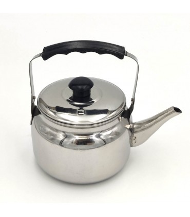 Bouilloire en métal en acier inoxydable avec poignée - TeaPoat - Modèle F-22