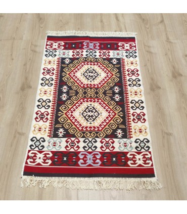 Tapete peru de tapeçaria - decoração otomana do lar - 120 x 180cm - modelo EBAT