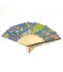 Fan Dyed Cotton Fabric and Bamboo - Asian Crafts - Model Albanda