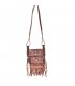 Borsa Tuareg Frange - Decorazioni Bianche - Pelletteria - Modello Malili