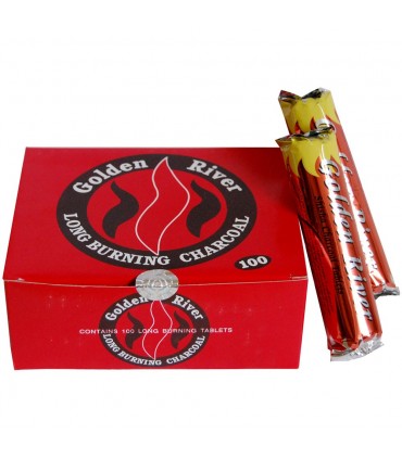 Carbón Golden River - Incienso en grano o Narguila - NOVEDAD