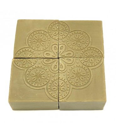 Pack 4 Pastillas de Jabón de Aleppo con Aromas Naturales - Cara Cuerpo Pelo - Alnaqi - 4 x 125gr