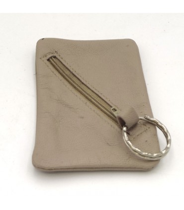 Porte-monnaie en cuir 100% fait main - Maroquinerie - MODÈLE Aalimun