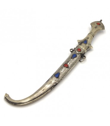 Pugnale arabo decorativo - Modello Laun - 22 cm